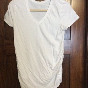 White maternity t shirt